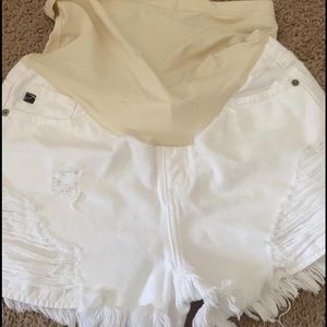 Maternity shorts